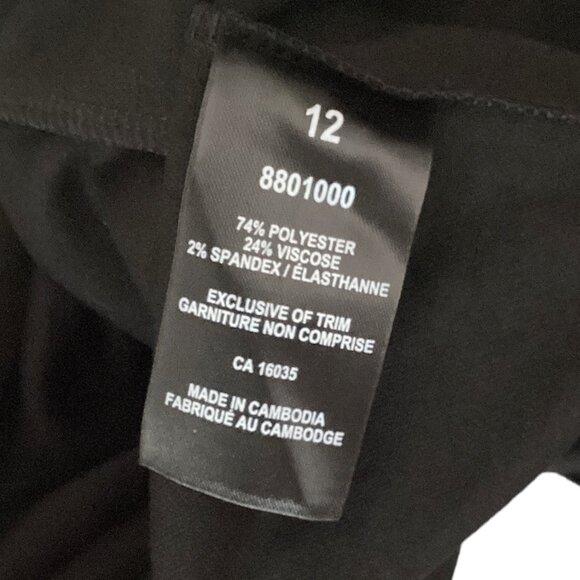 RACHEL Rachel Roy Little Black Dress Size 12 - Picture 9 of 9